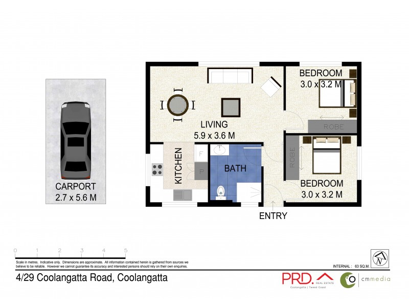 4/29 Coolangatta Road, Kirra QLD 4225 Floorplan
