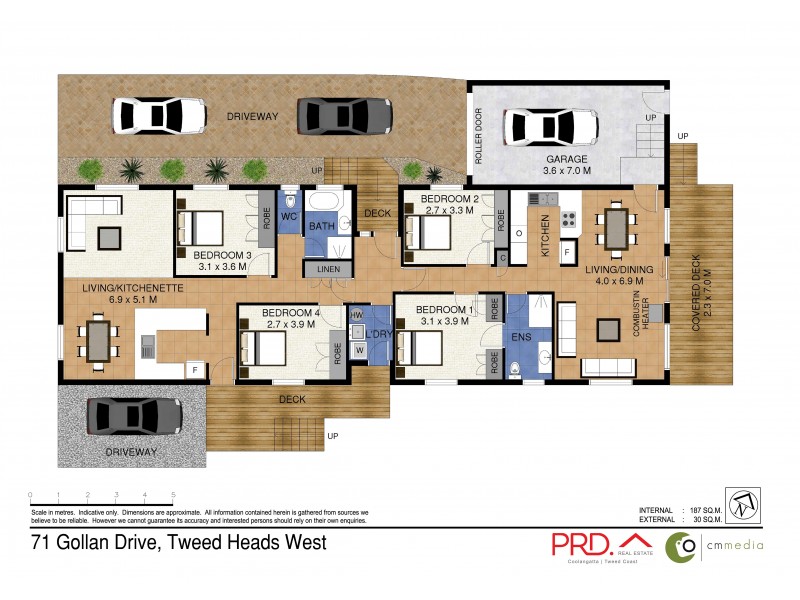 71 Gollan Drive, Tweed Heads West NSW 2485 Floorplan