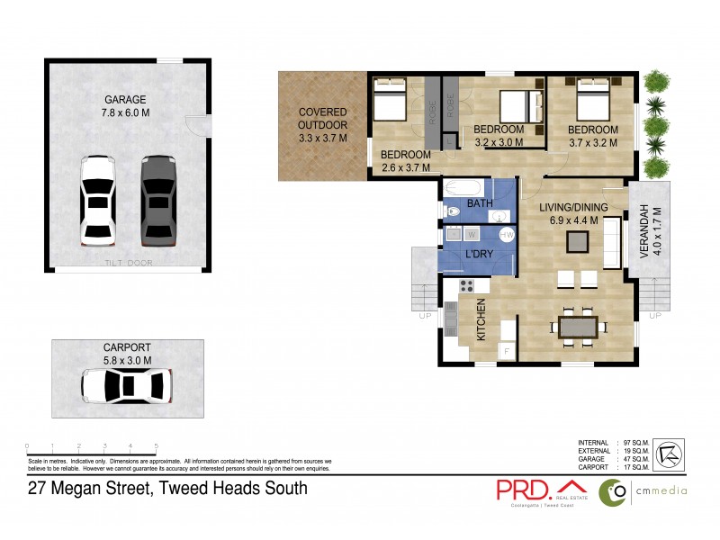 27 Megan Street, Tweed Heads South NSW 2486 Floorplan