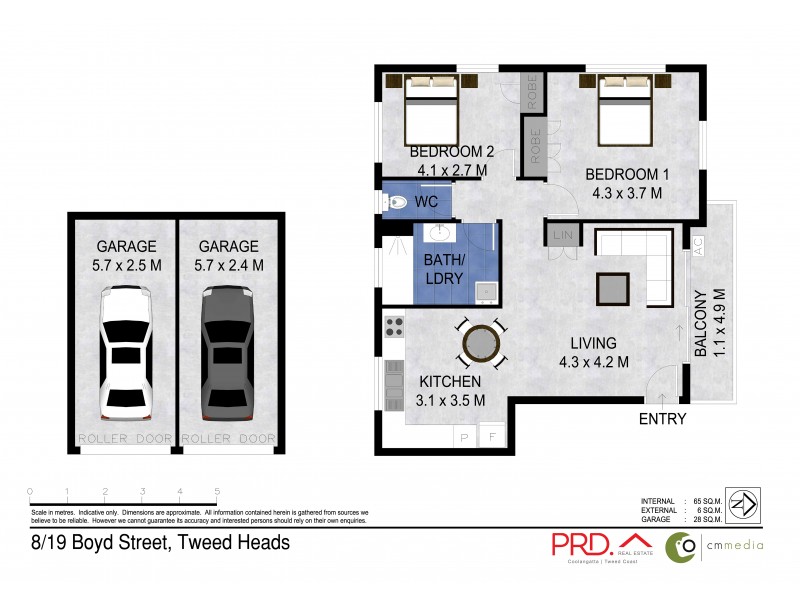 8/19 Boyd Street, Tweed Heads NSW 2485 Floorplan
