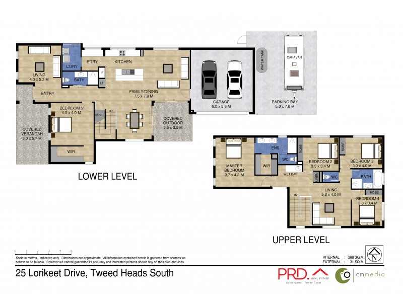 25 Lorikeet Drive, Tweed Heads South NSW 2486 Floorplan