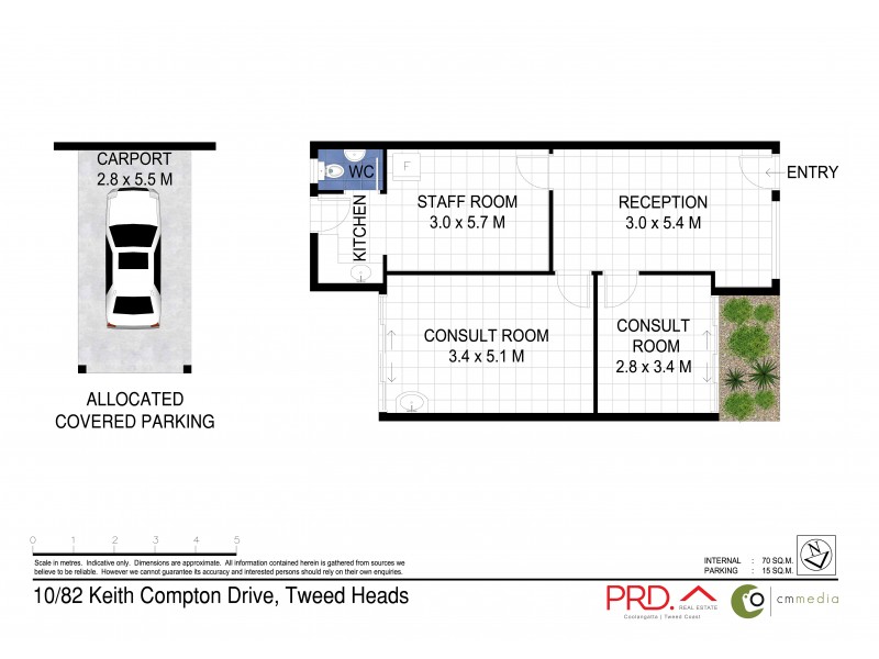 10/82 Keith Compton Drive, Tweed Heads NSW 2485 Floorplan