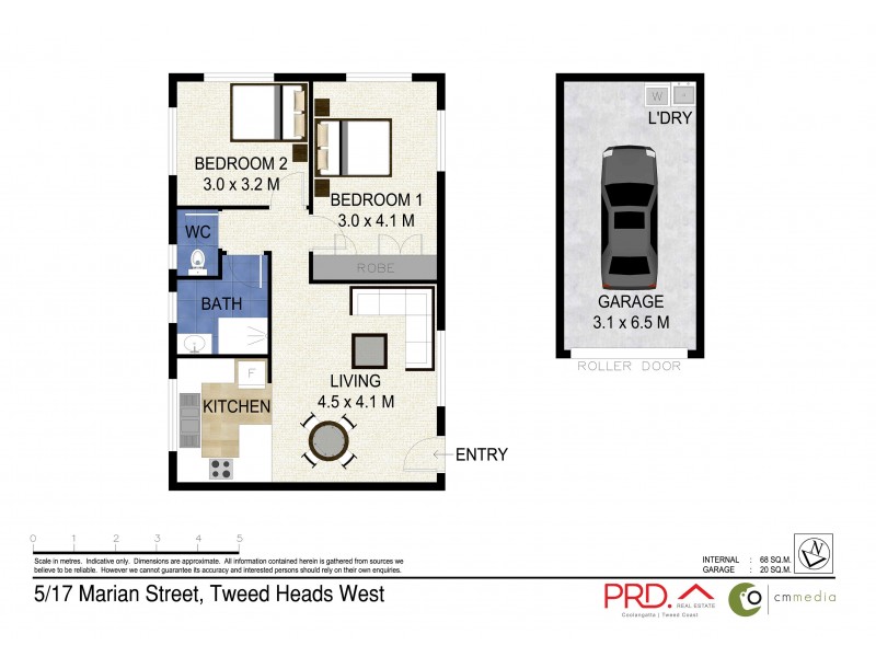 5/17 Marian Street, Tweed Heads West NSW 2485 Floorplan