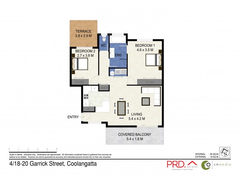 4/18-20 Garrick Street, Coolangatta QLD 4225 Floorplan