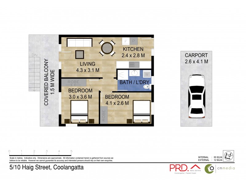5/10 Haig Street, Coolangatta QLD 4225 Floorplan