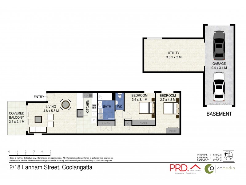 2/18 Lanham Street, Coolangatta QLD 4225 Floorplan