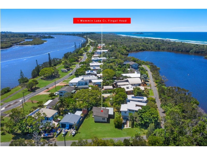 1 Wommin Lake Crescent, Fingal Head NSW 2487