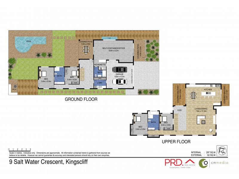 9 Salt Water Crescent, Kingscliff NSW 2487 Floorplan