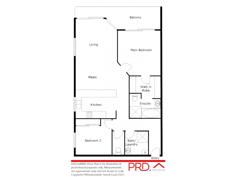 1/242 Marine Parade, Kingscliff NSW 2487 Floorplan