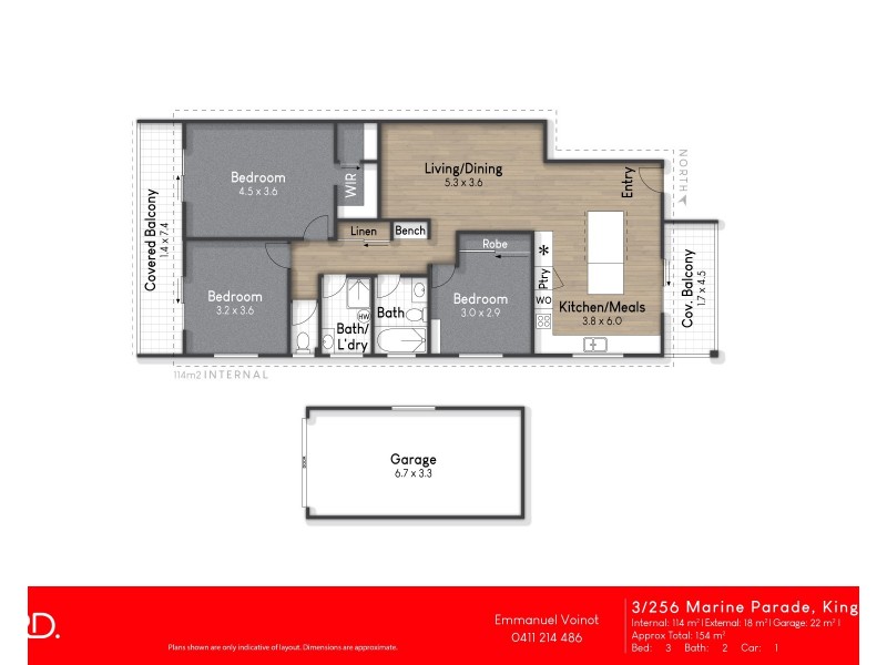 3/256 Marine Parade, Kingscliff NSW 2487