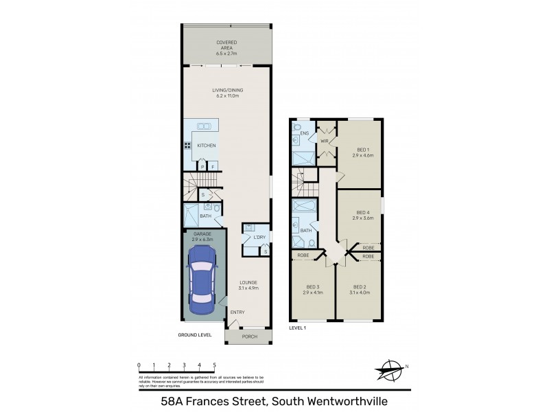 58A Frances Street, South Wentworthville NSW 2145 Floorplan