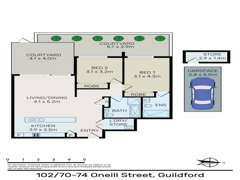 102/70-74 O’neill Street, Guildford NSW 2161 Floorplan