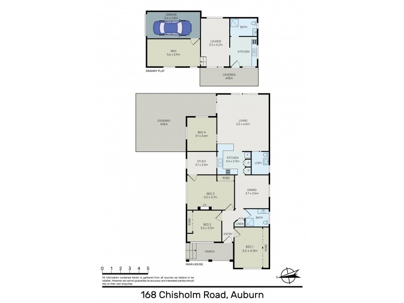 168 Chisholm Road, Auburn NSW 2144 Floorplan