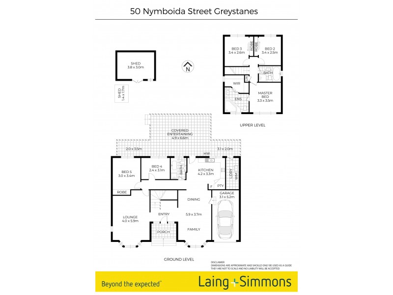 50 Nymboida Street, Greystanes NSW 2145 Floorplan