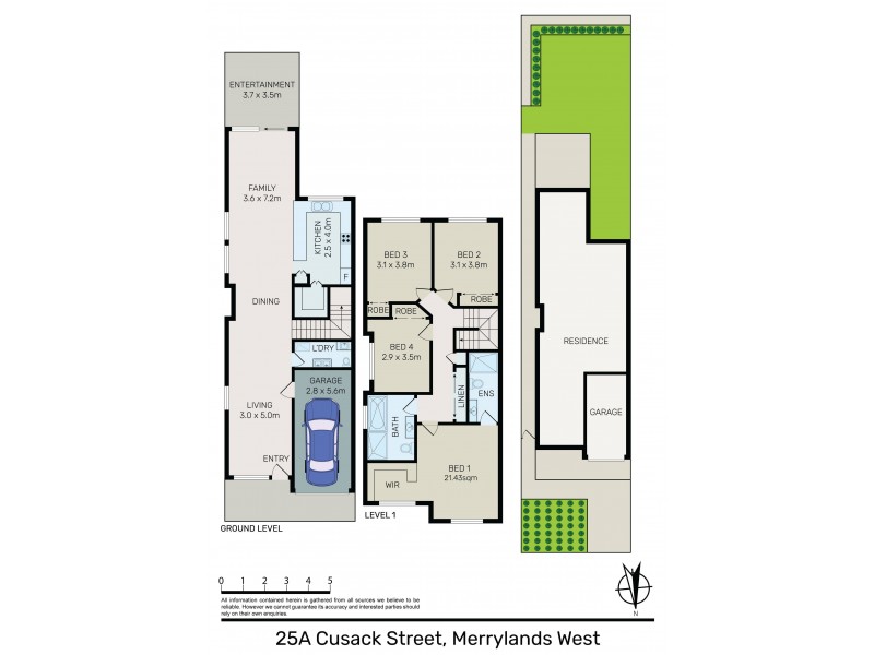 25a Cusack Street, Merrylands NSW 2160 Floorplan