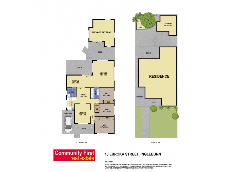 10 Euroka Street, Ingleburn NSW 2565 Floorplan