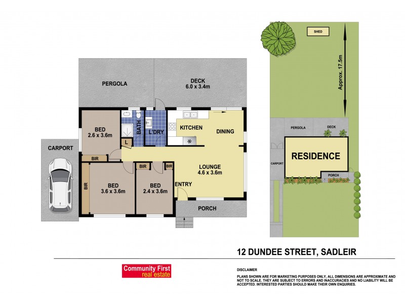 12 Dundee Street, Sadleir NSW 2168 Floorplan
