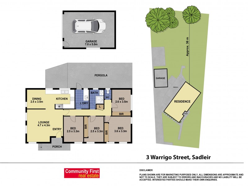 3 Warrigo Street, Sadleir NSW 2168 Floorplan