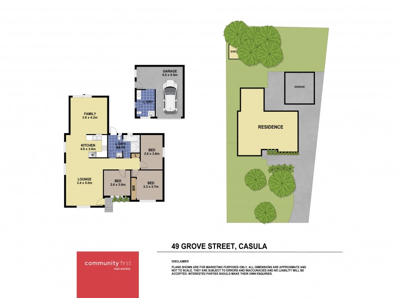 49 Grove Street, Casula NSW 2170 Floorplan