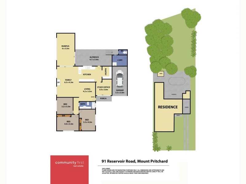 91 Reservoir Road, Mount Pritchard NSW 2170 Floorplan