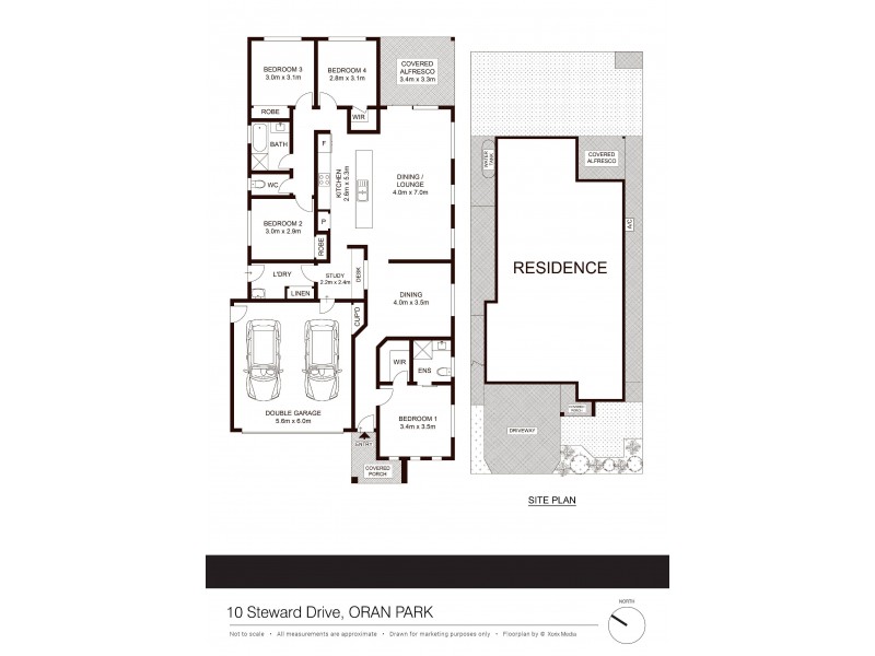10 Steward Drive, Oran Park NSW 2570 Floorplan