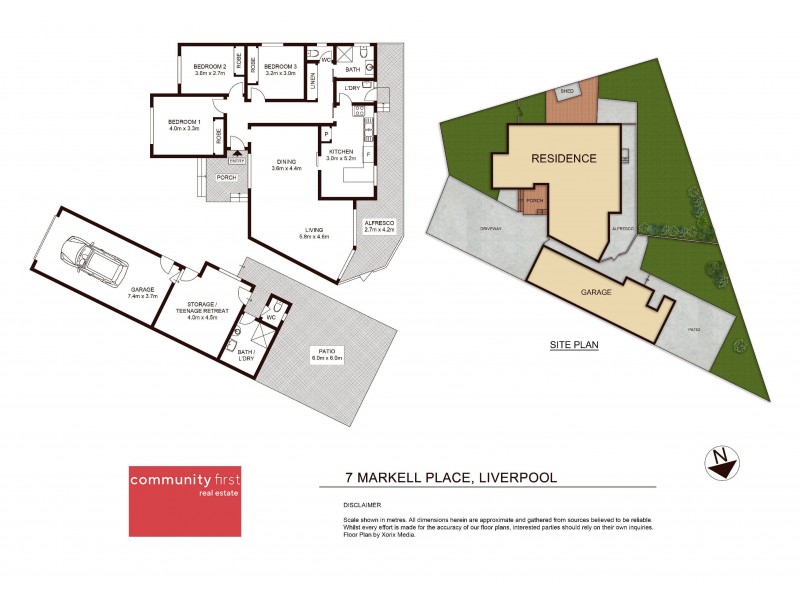 7 Markell Place, Liverpool NSW 2170 Floorplan