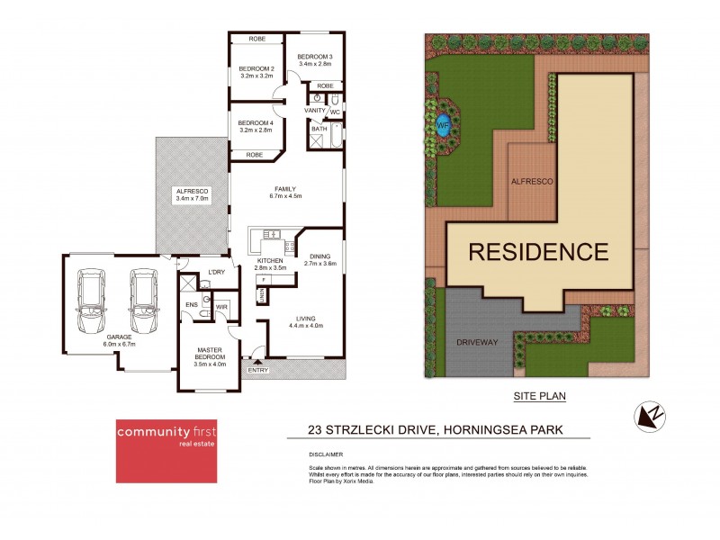 23 Strzlecki Drive, Horningsea Park NSW 2171 Floorplan