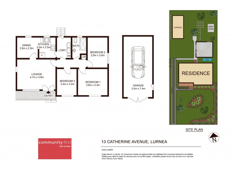 13 Catherine Avenue, Lurnea NSW 2170 Floorplan