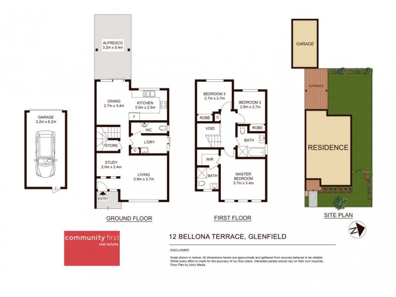 12 Bellona Terrace, Glenfield NSW 2167 Floorplan