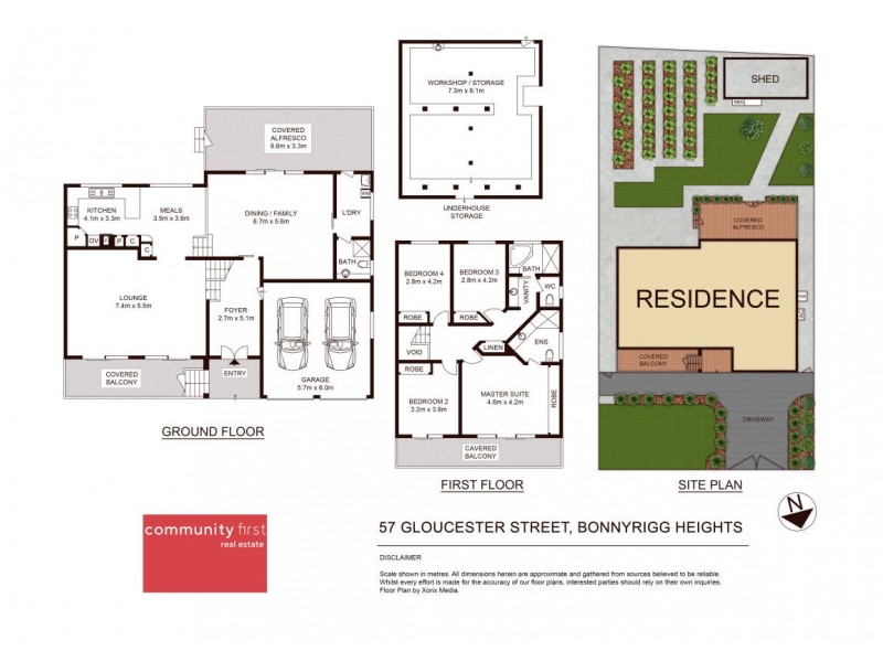 57 Gloucester Street, Bonnyrigg Heights NSW 2177 Floorplan
