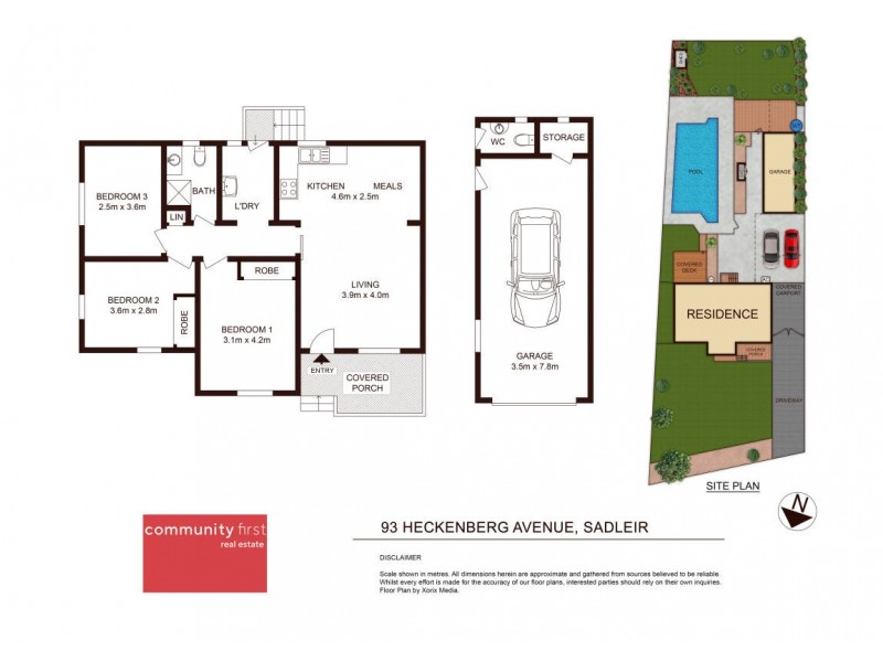 93 Heckenberg Avenue, Sadleir NSW 2168 Floorplan