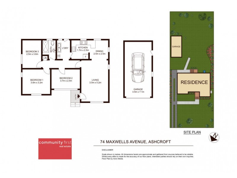 74 Maxwells Avenue, Ashcroft NSW 2168 Floorplan
