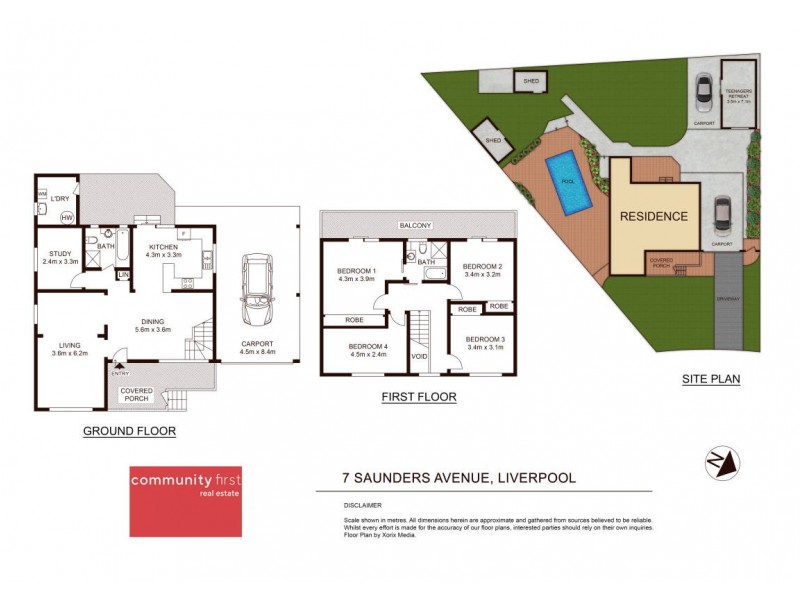 7 Saunders Avenue, Liverpool NSW 2170 Floorplan
