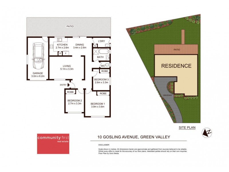 10 Gosling Avenue, Green Valley NSW 2168 Floorplan