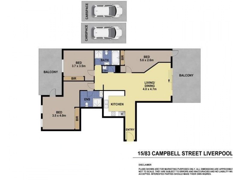 15/83 Campbell Street, Liverpool NSW 2170