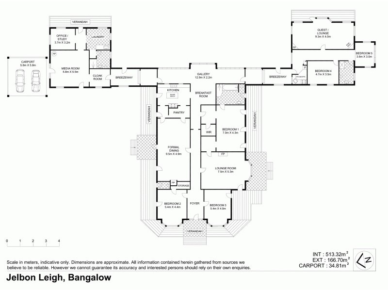 1390 Hinterland Way, Bangalow NSW 2479 Floorplan