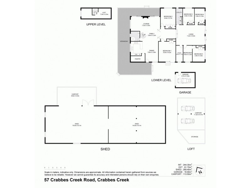 57 Crabbes Creek Road, Crabbes Creek NSW 2483 Floorplan