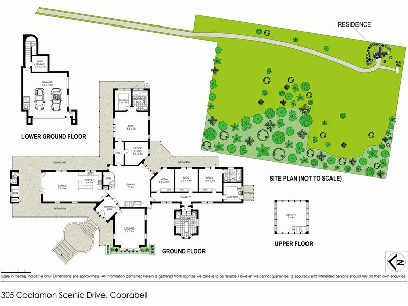 305 Coolamon Scenic Drive, Coorabell NSW 2479 Floorplan
