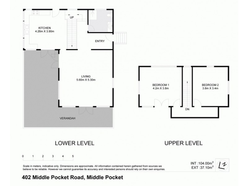 402 Middle Pocket Road, Middle Pocket NSW 2483 Floorplan