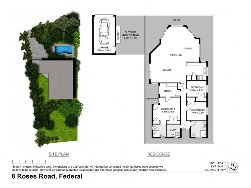 8 Roses Road, Federal NSW 2480 Floorplan