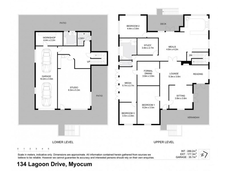 134 Lagoon Drive, Myocum NSW 2481 Floorplan