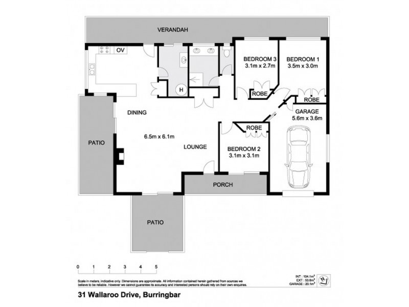 31 Wallaroo Drive, Burringbar NSW 2483 Floorplan