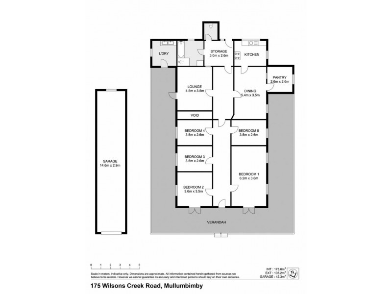 175 Wilsons Creek Road, Wilsons Creek NSW 2482 Floorplan