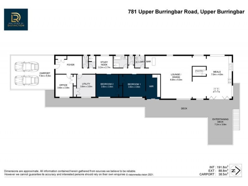 781 Upper Burringbar Rd, Upper Burringbar NSW 2483 Floorplan