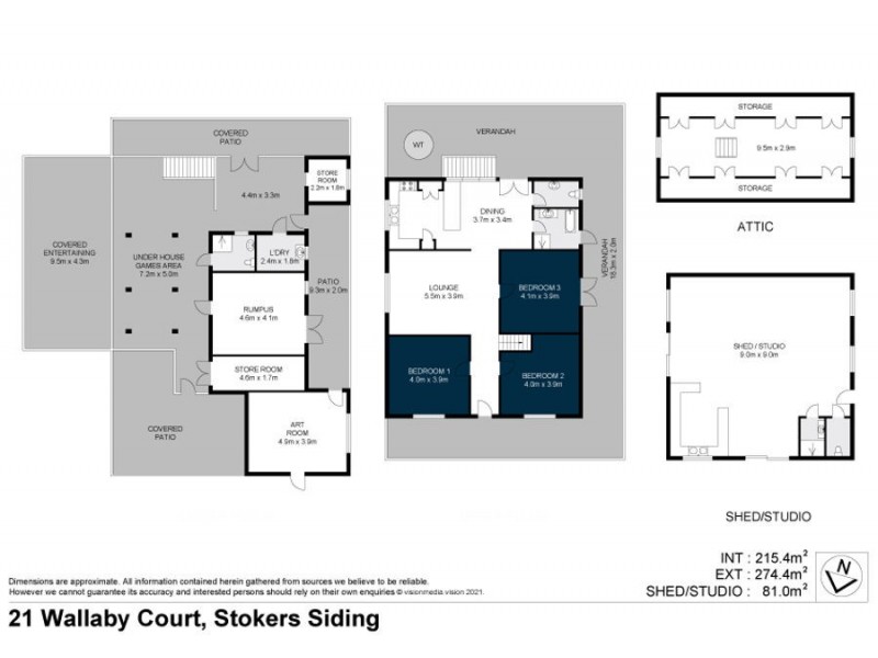 21 Wallaby Court, Stokers Siding NSW 2484 Floorplan