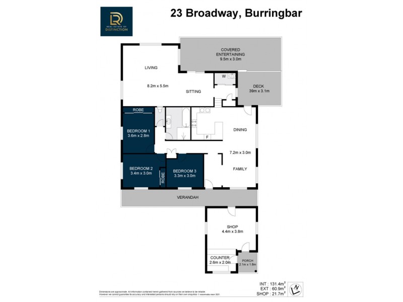 23 Broadway, Burringbar NSW 2483 Floorplan