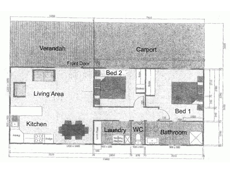 7/257 Pine Creek Way, Bonville NSW 2441 Floorplan