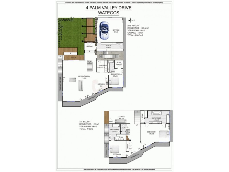 4 Palm Valley Drive, Byron Bay NSW 2481 Floorplan