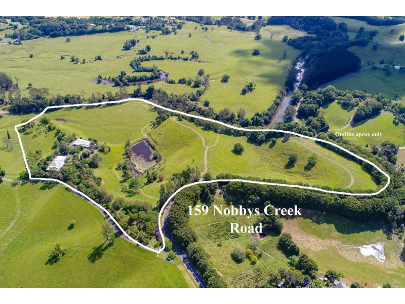 159 Nobbys Creek Road, Nobbys Creek NSW 2484 Real Estate of