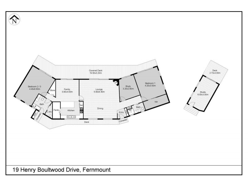 19 Henry Boultwood Drive, Fernmount, Bellingen NSW 2454 Floorplan